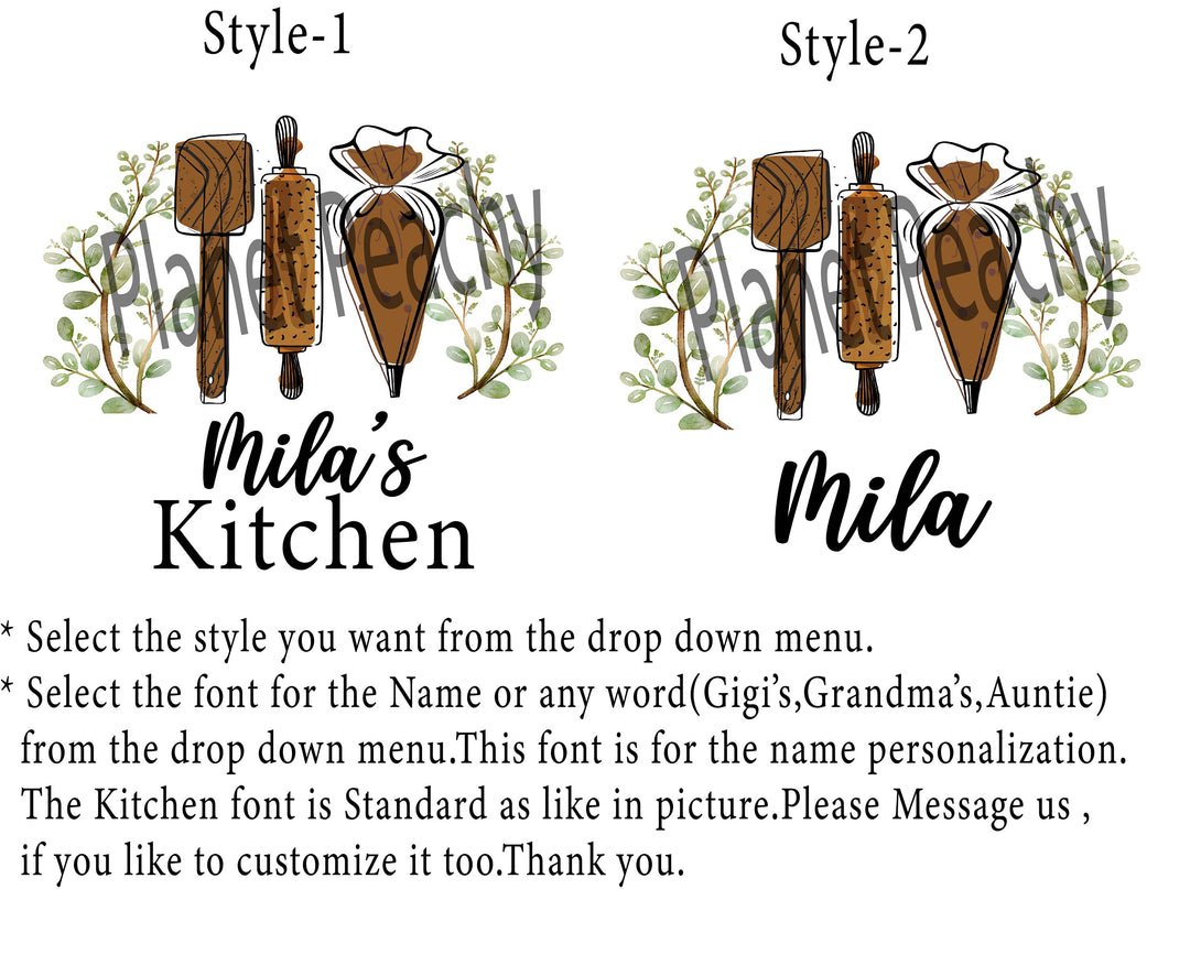 Personalized Gift For Her Birthday Apron With Pocket