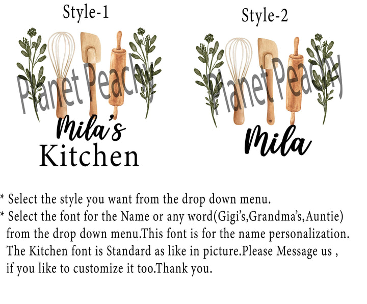 Personalized Aprons For Women With Pocket Adult Kids Matching