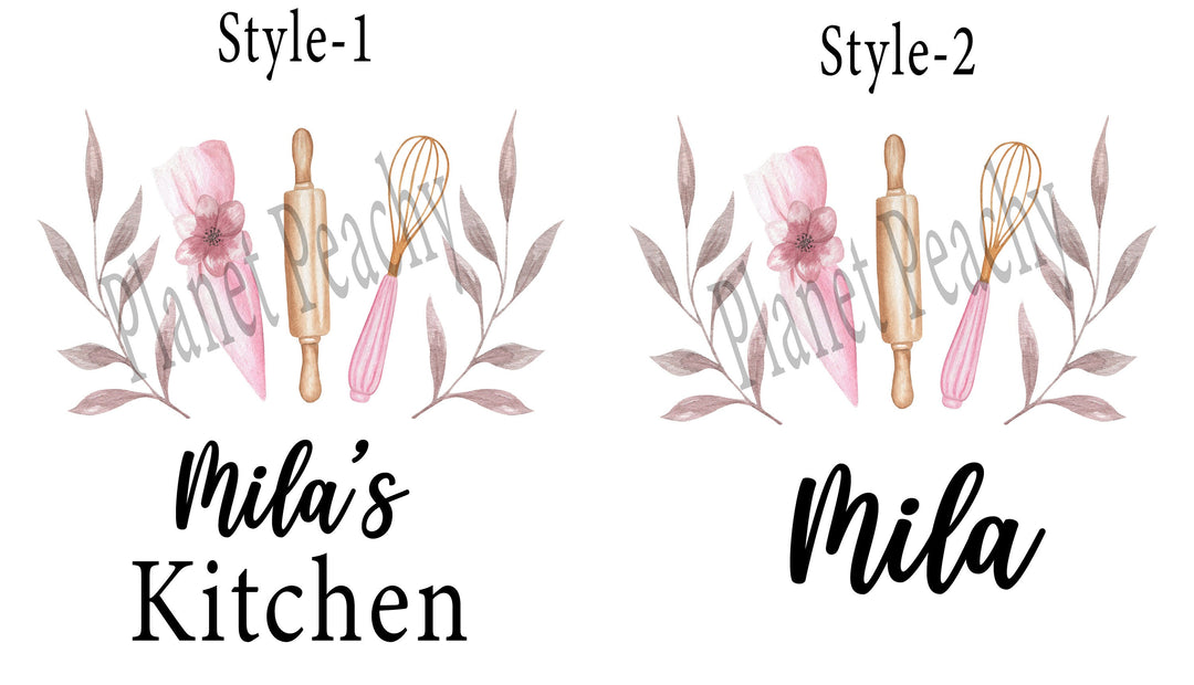Personalized Kitchen Towel Custom Dish Towel Name Gift