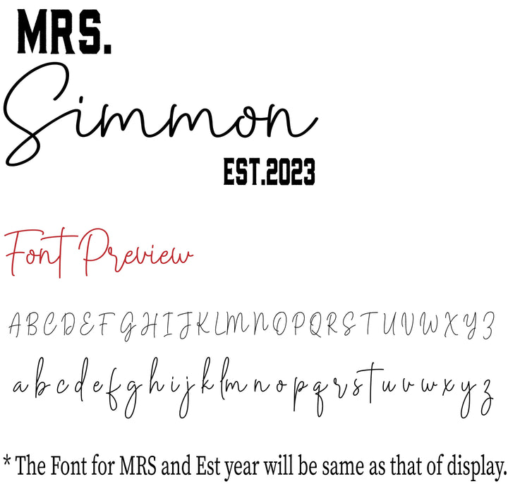 Personalized Future Mrs Iced Coffee Cup with Lid and Straw