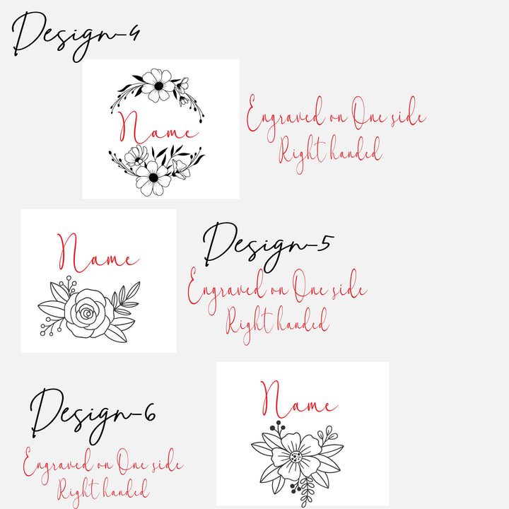 Personalized Engraved Tumbler 40 oz Floral Cup Gift