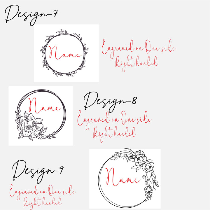 Personalized Engraved Tumbler 40 oz Floral Cup Gift