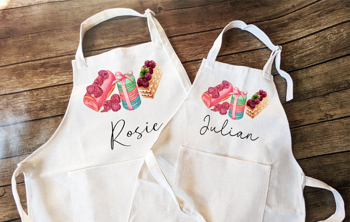 Baking Apron for Kids Adult with Pocket Custom Cooking Apron