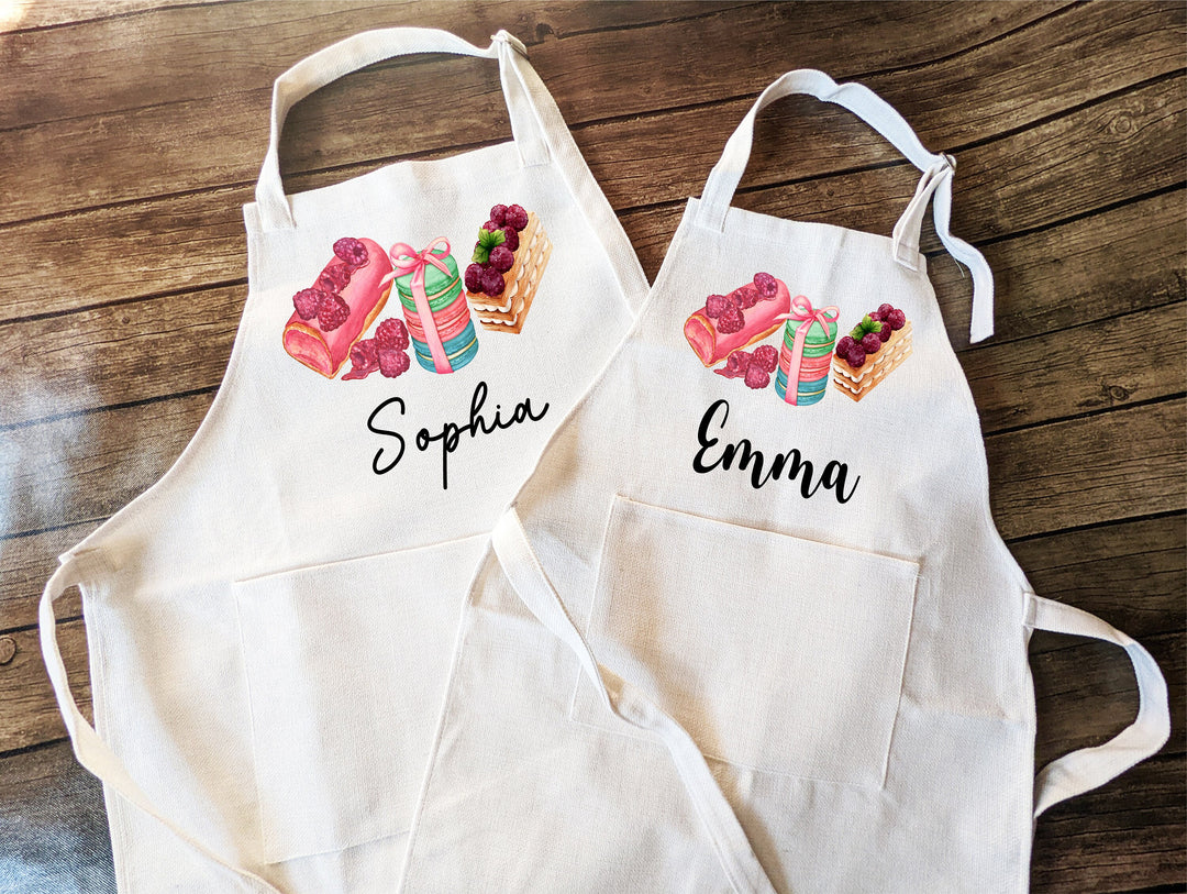 Baking Apron for Kids Adult with Pocket Custom Cooking Apron