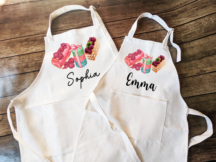 Baking Apron for Kids Adult with Pocket Custom Cooking Apron