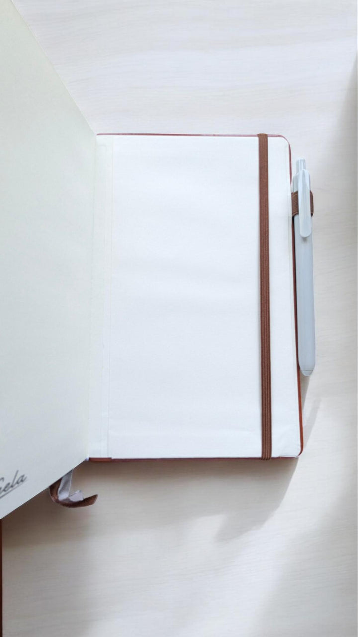 Personalized Notebook Hardback Travel Journal with Name