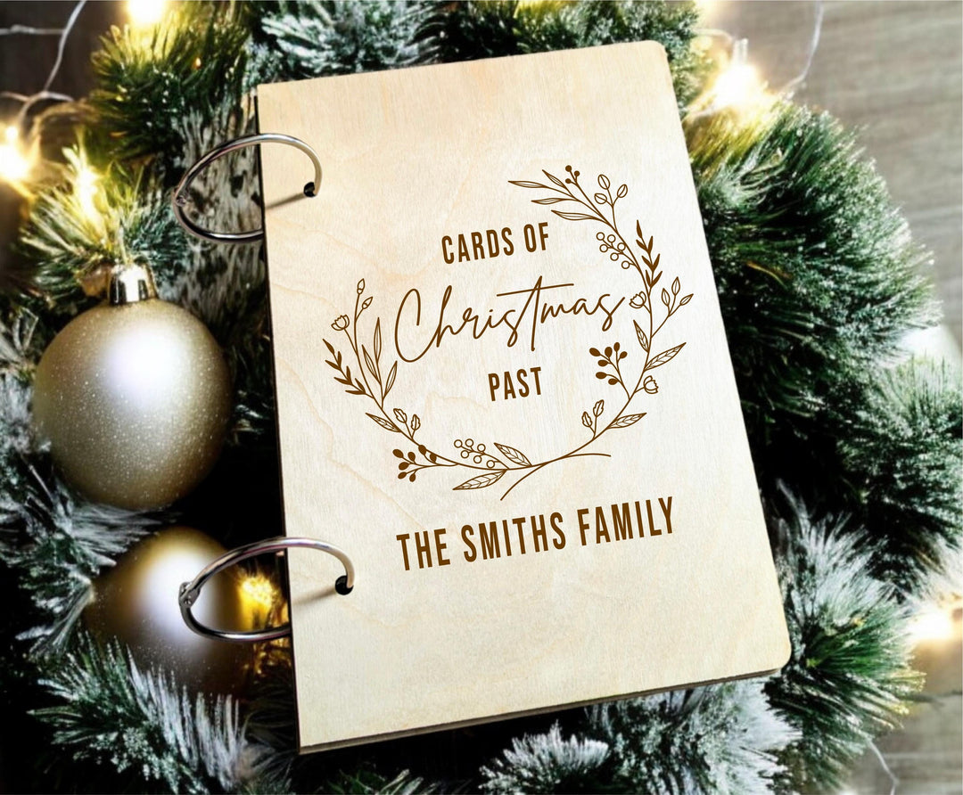 Christmas Card Keepsake Album | Custom Family Memory Book