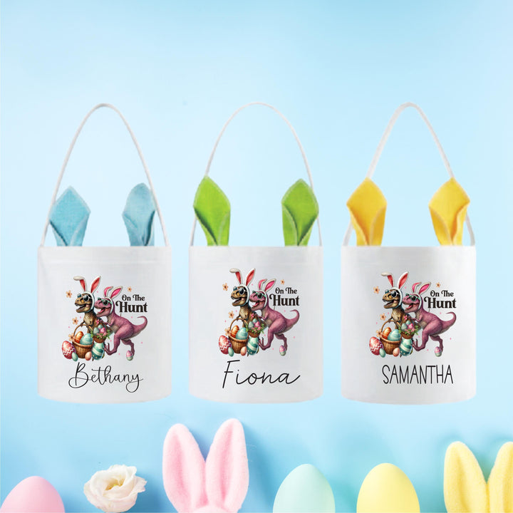 Egg Hunt First Easter Treat Bag with Bunny Ear Design