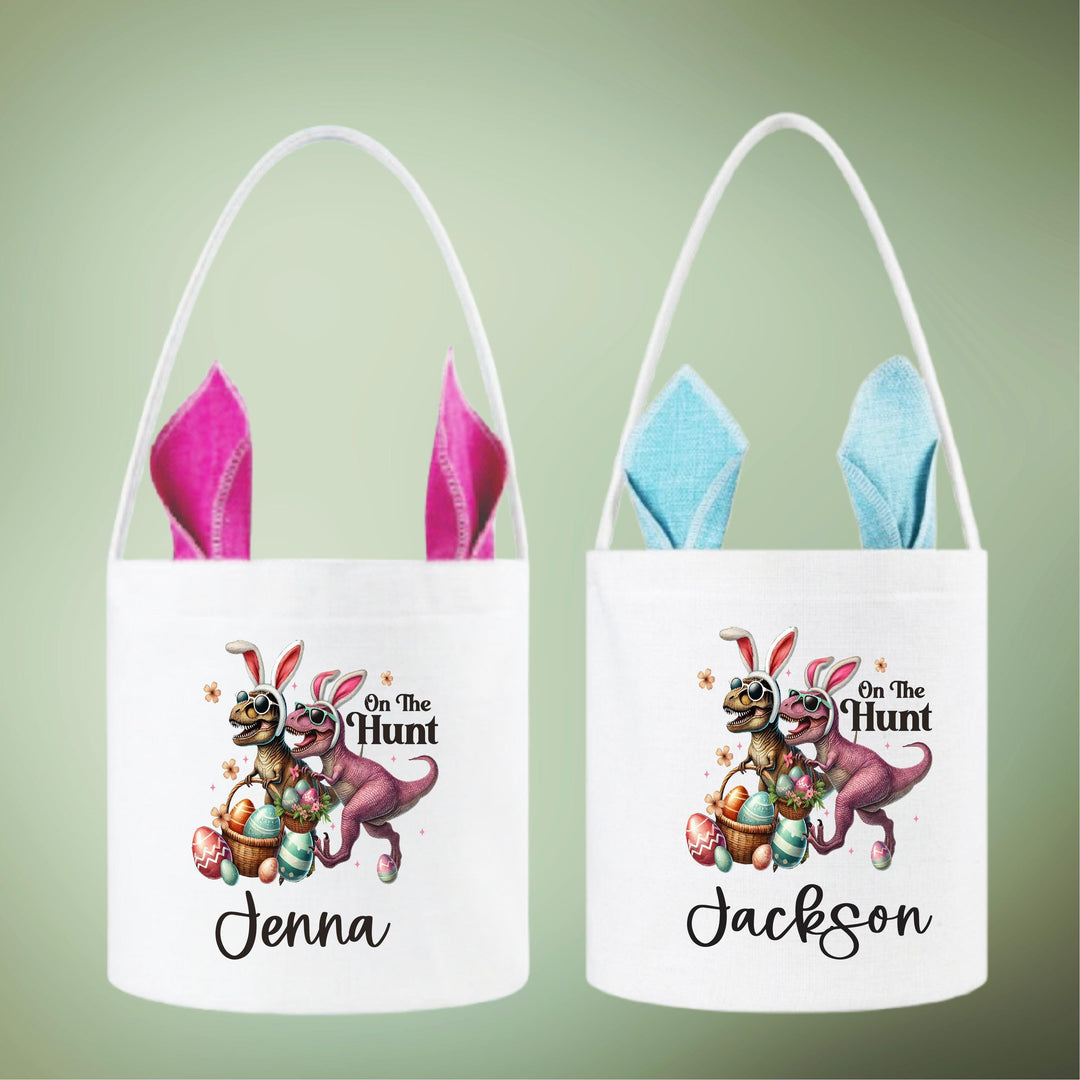 Egg Hunt First Easter Treat Bag with Bunny Ear Design