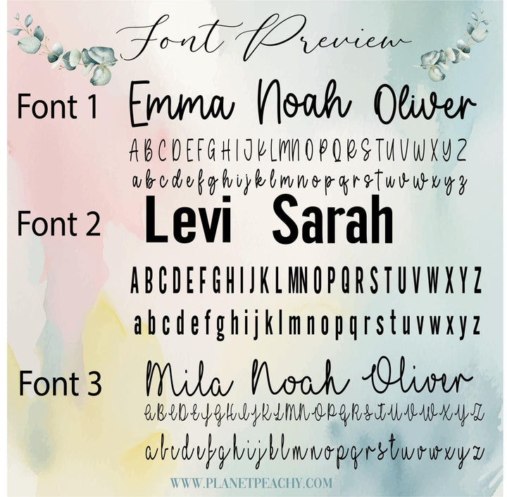 Birth Flower Gift With Kids Name For Mama Keepsake Idea