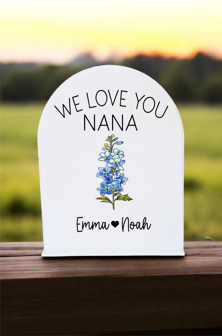 Birth Flower Gift Mothers Day Keepsake Custom Mom Gift