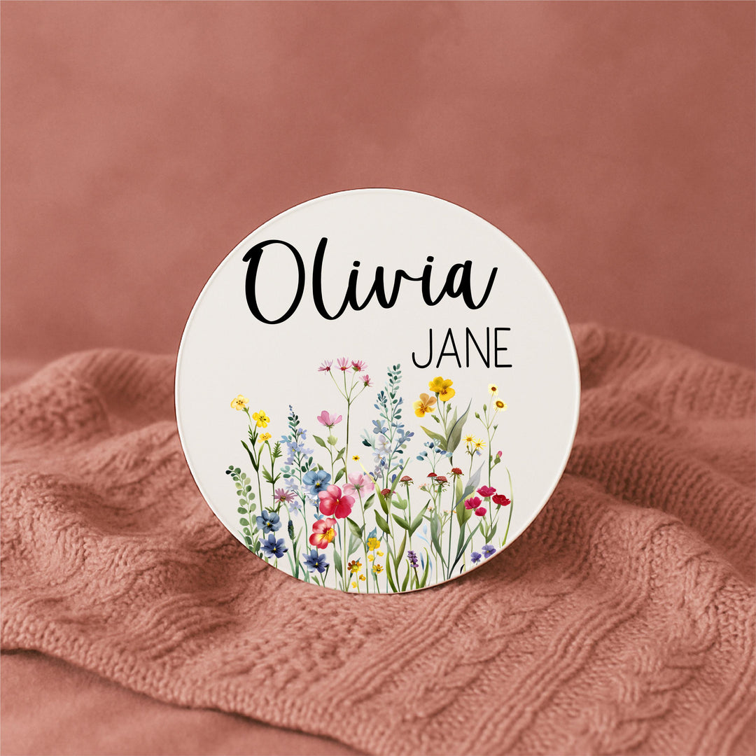 Custom Baby Birth name Sign Acrylic New born name Announcement Plaque newborn name photo prop Baby Shower Gift Birth Announcement Sign