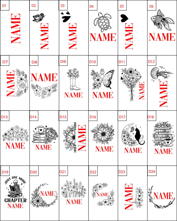 Custom name Tumbler Personalized 40oz Laser Engraved floral Tumbler Custom Name Tumbler Corporate gift Teacher gifts friend birthday gift