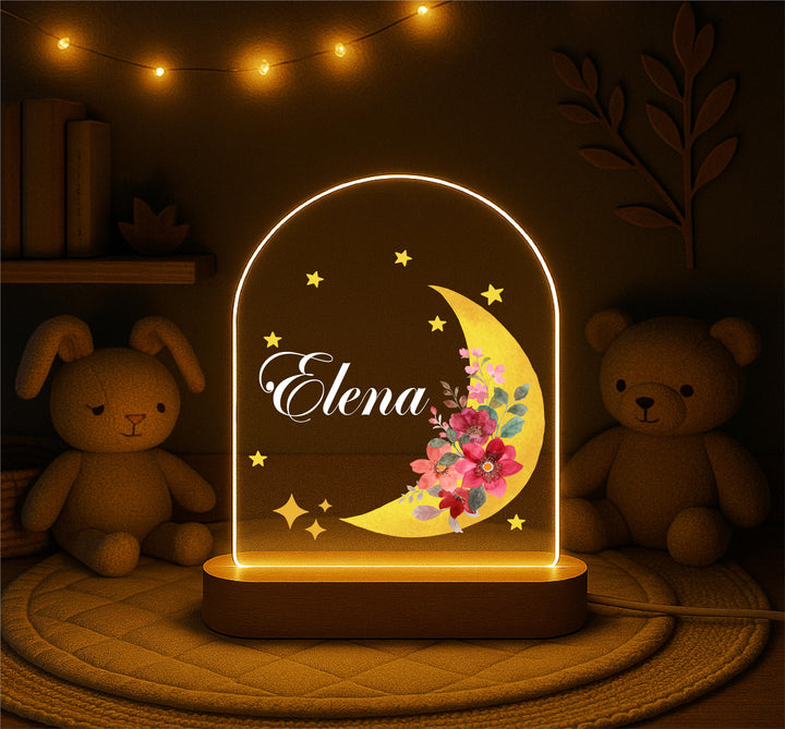 Custom LED Lamp for Kids birthday Gifts for Kids Bedroom Nursery Table Light Unique Room Decor Nightlight for Girl Kids Night Light Gift