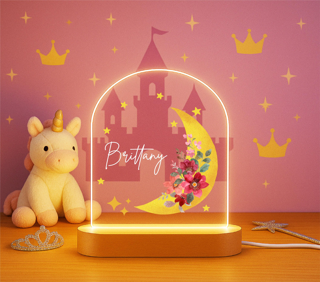 Custom LED Lamp for Kids birthday Gifts for Kids Bedroom Nursery Table Light Unique Room Decor Nightlight for Girl Kids Night Light Gift