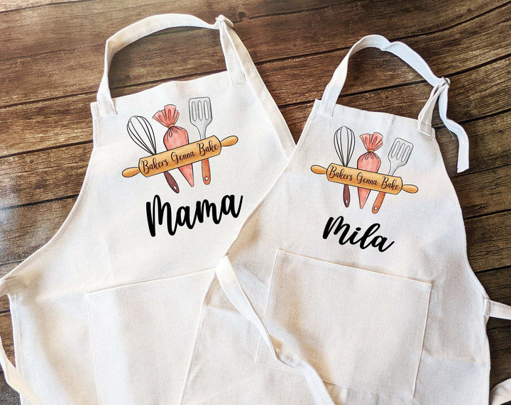 Bakers Gonna Bake Personalized Kids Apron Baker Gift