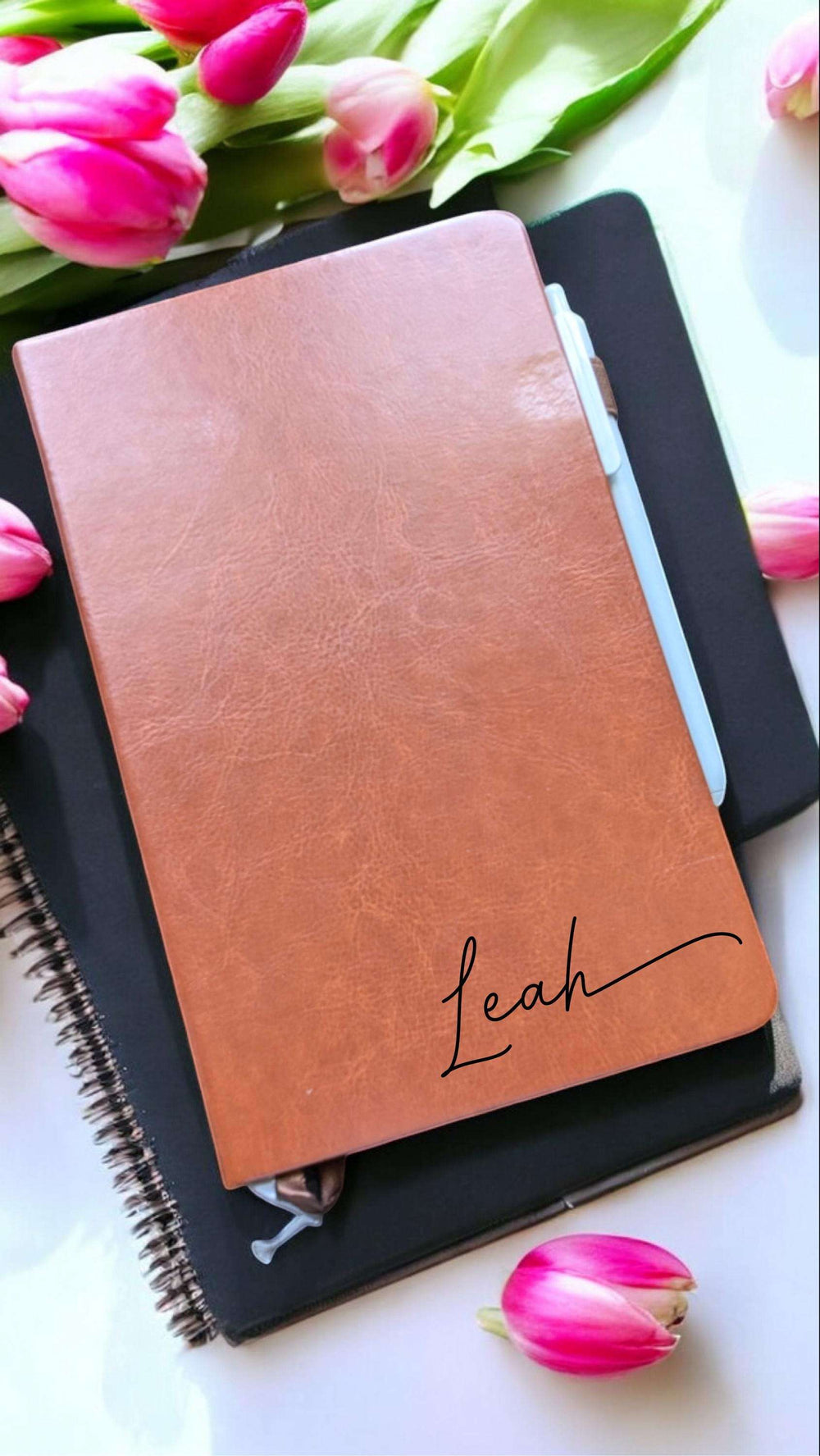 Personalized Notebook Hardback Travel Journal with Name