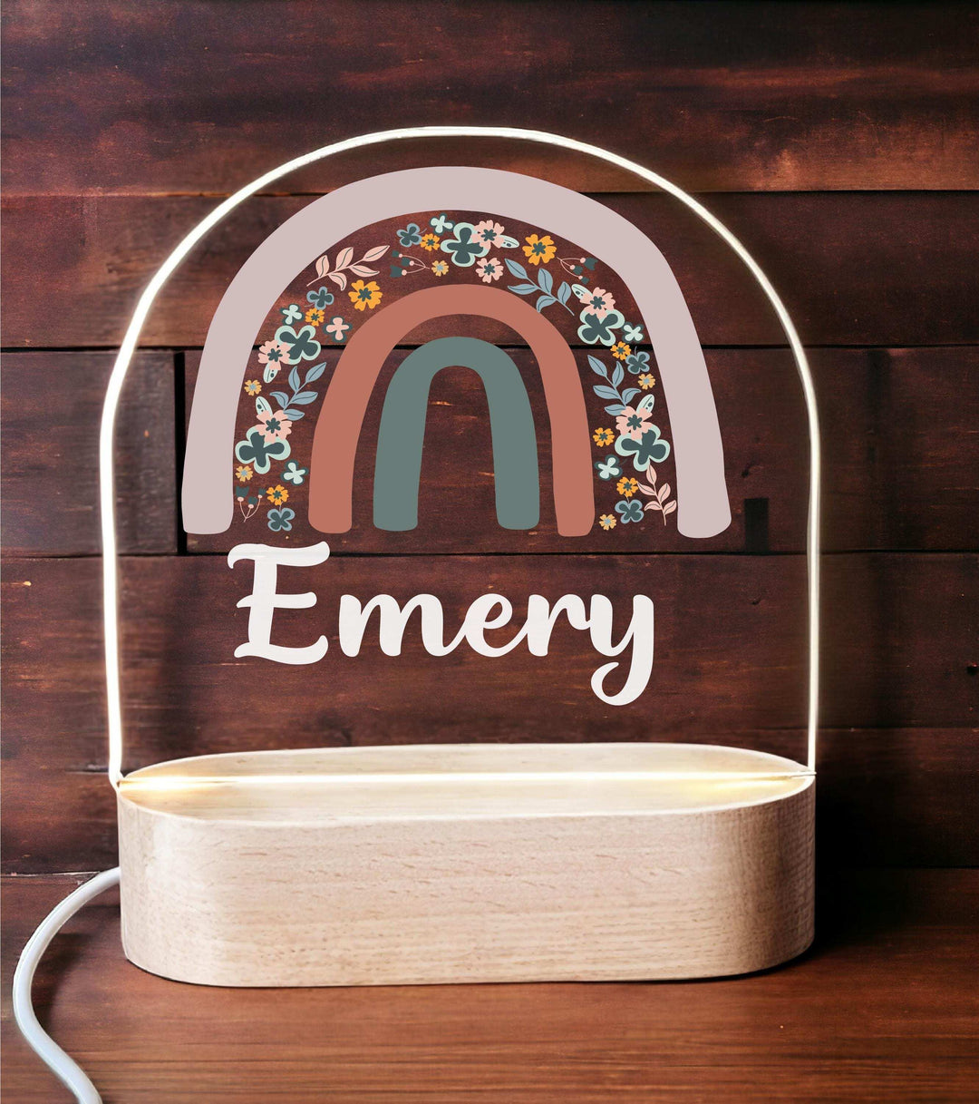 Personalized Kids Night Light | Custom Name Room Decor Gift