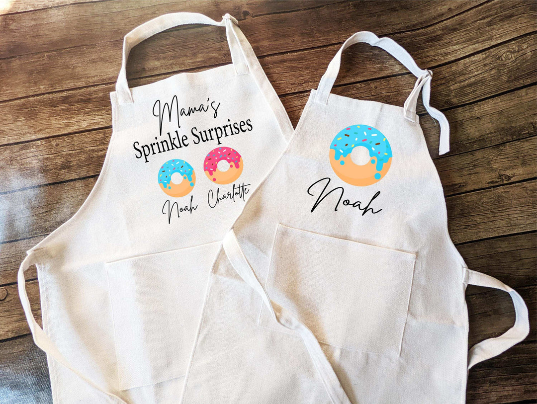 Gifts For Her Apron Personalized Mommy And Me Baking Apron