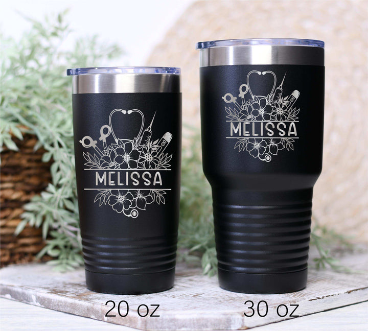 Nurse Gift Tumbler Personalized Name Gift For Nurse