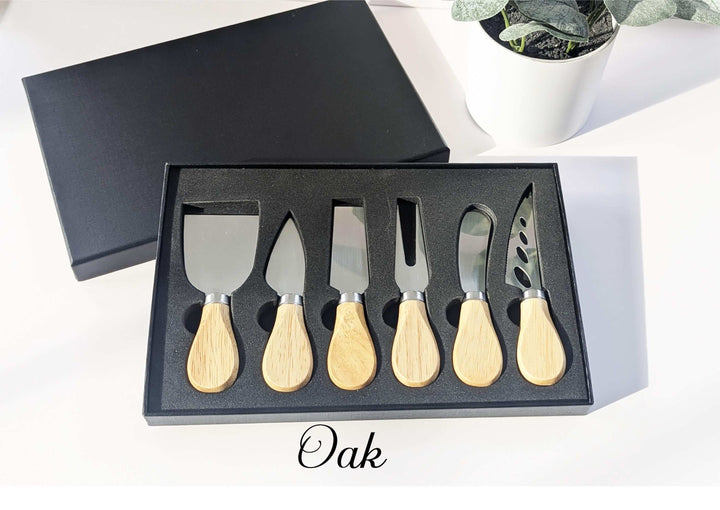 Cheese Knife Set Charcuterie Board Accessories Initial Gifts