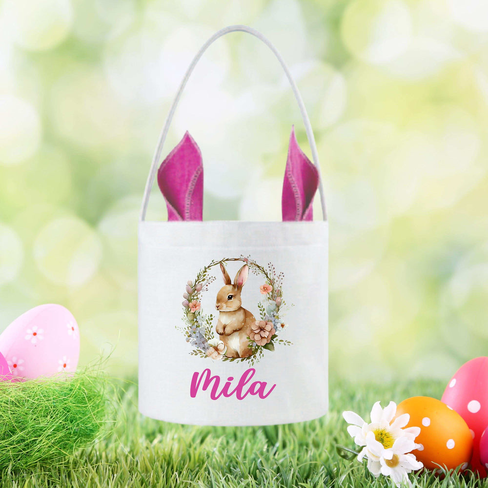 Easter Gifts For Kids Personalized Vintage Bunny Bag