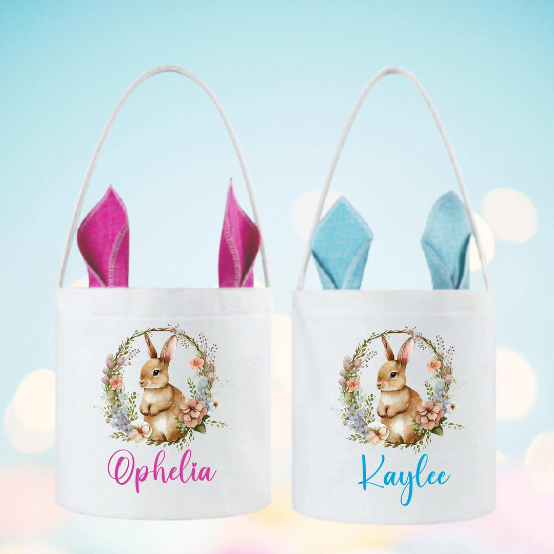 Easter Gifts For Kids Personalized Vintage Bunny Bag