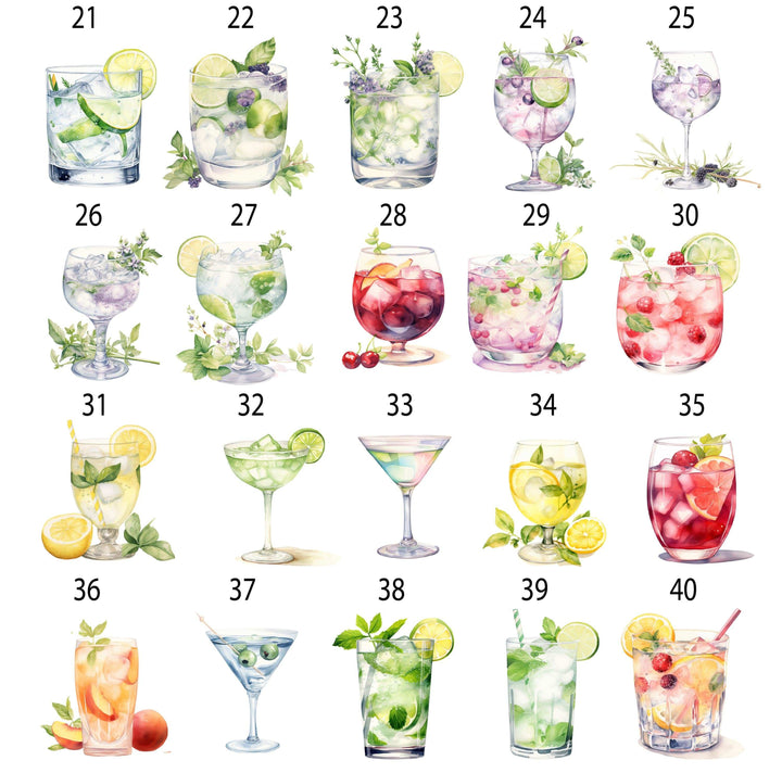 Signature Drink Sign Wedding Cocktail Menu Bar Sign