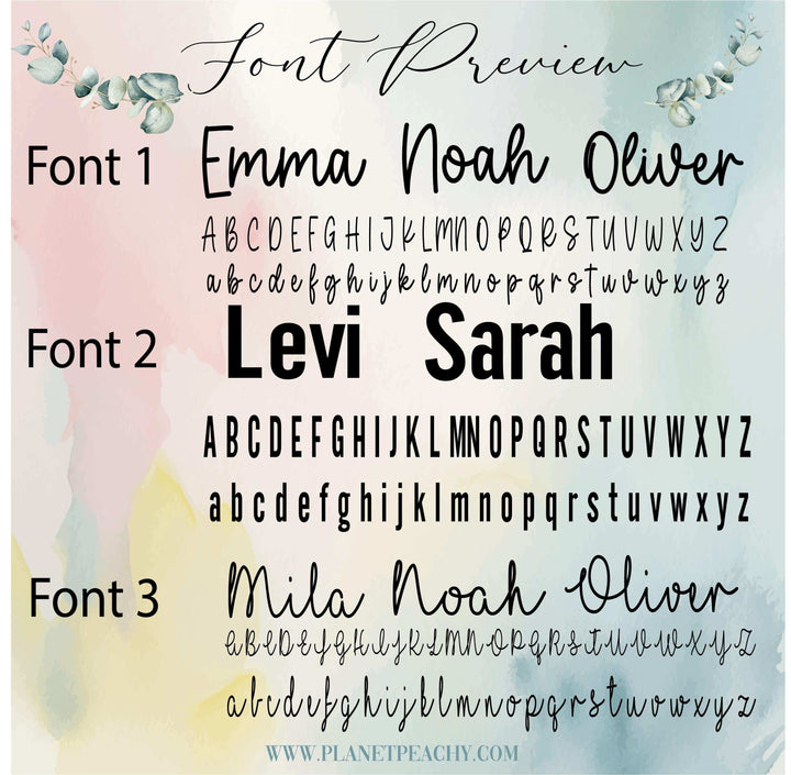 Mothers Day Gift for Mom Personalized Birth Month Flower