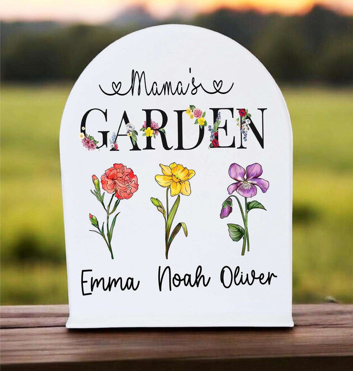 Mothers Day Gift for Mom Personalized Birth Month Flower