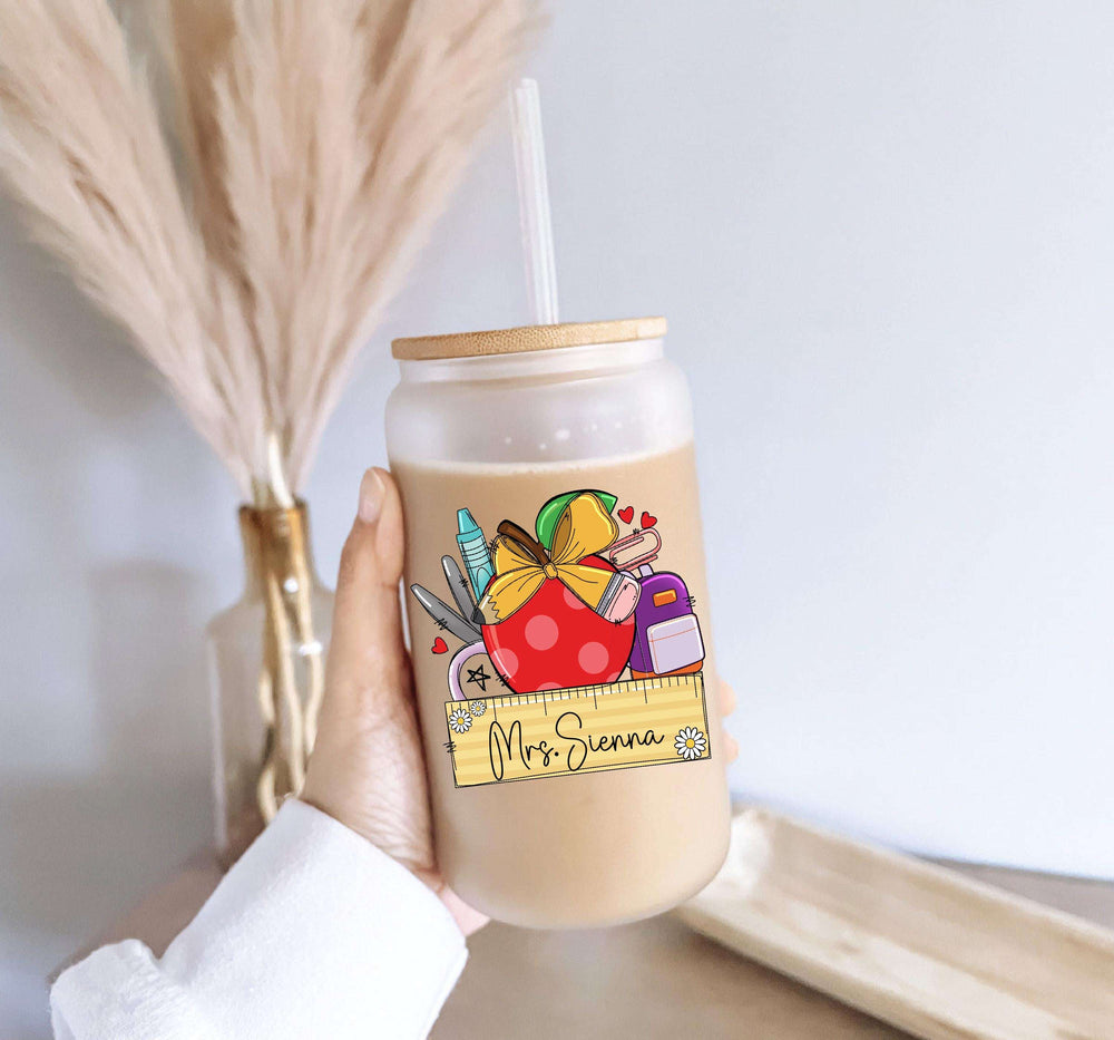 End Of Year Teacher Gift Coffee Cup With Lid And Straw