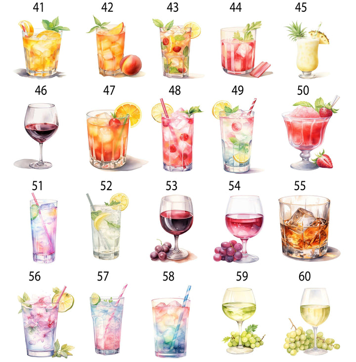 Signature Drink Sign Wedding Cocktail Menu Bar Sign