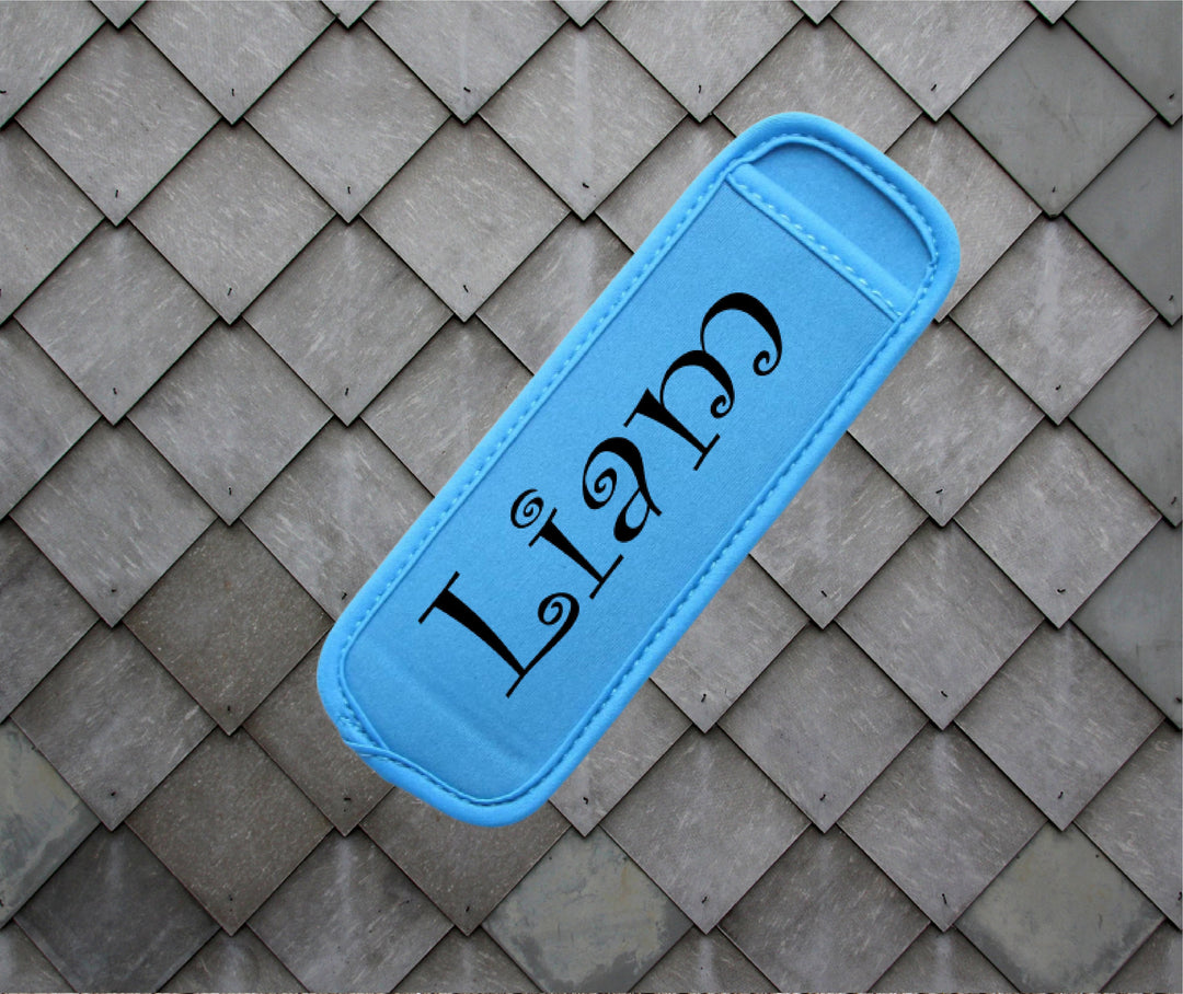 Personalized Popsicle holder ,&nbsp;popsicle freezer holder with name, neoprene popsicle holder