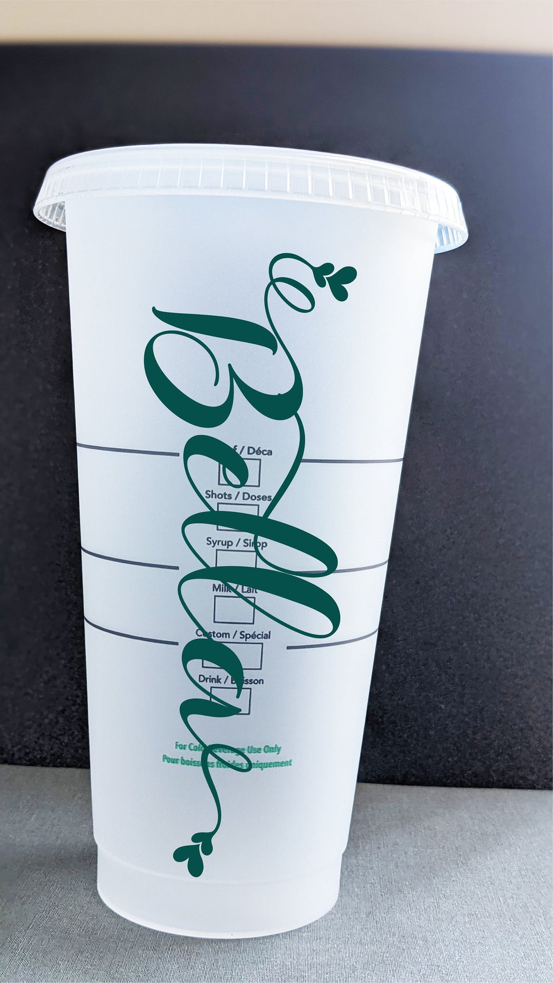 Personalized name Starbucks cup ,Starbucks cup with name