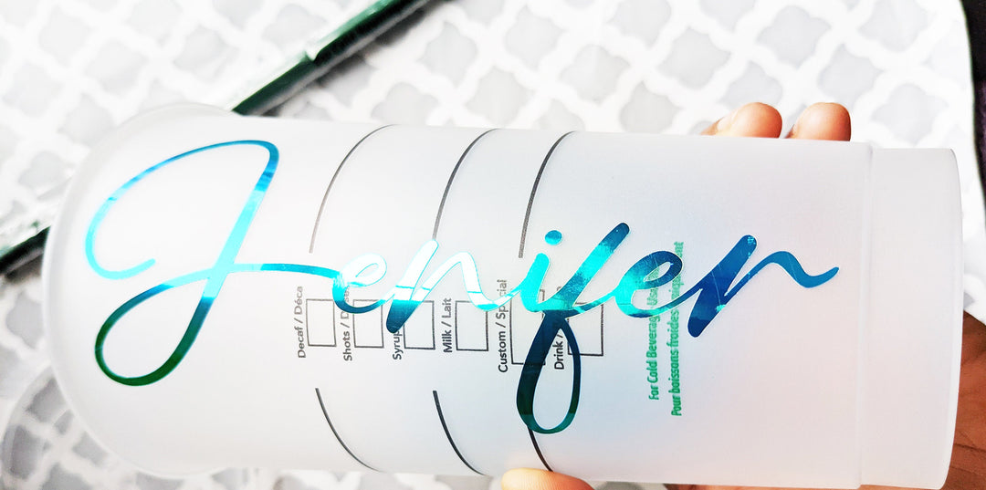 Personalized Name Starbucks Cup - Custom Tumbler with Name