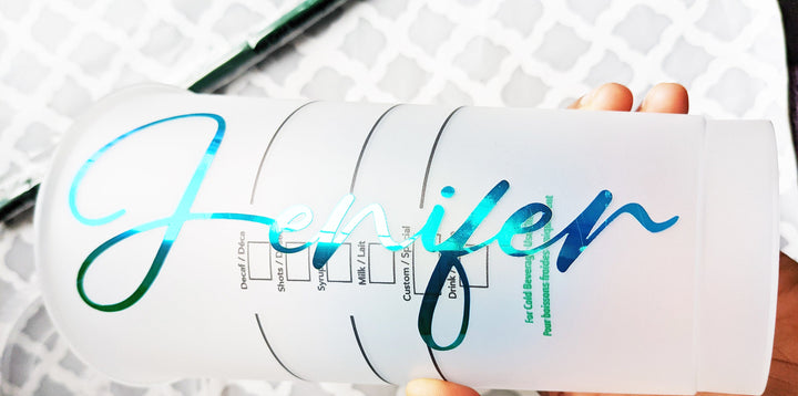 Personalized Name Starbucks Cup - Custom Tumbler with Name