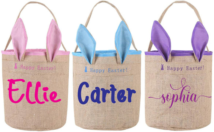 kids Easter basket ,Girls easter basket with name,Boys easter basket with name