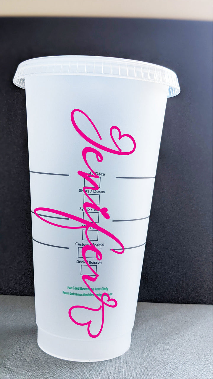 Personalized Name Starbucks Cup - Custom Tumbler with Name