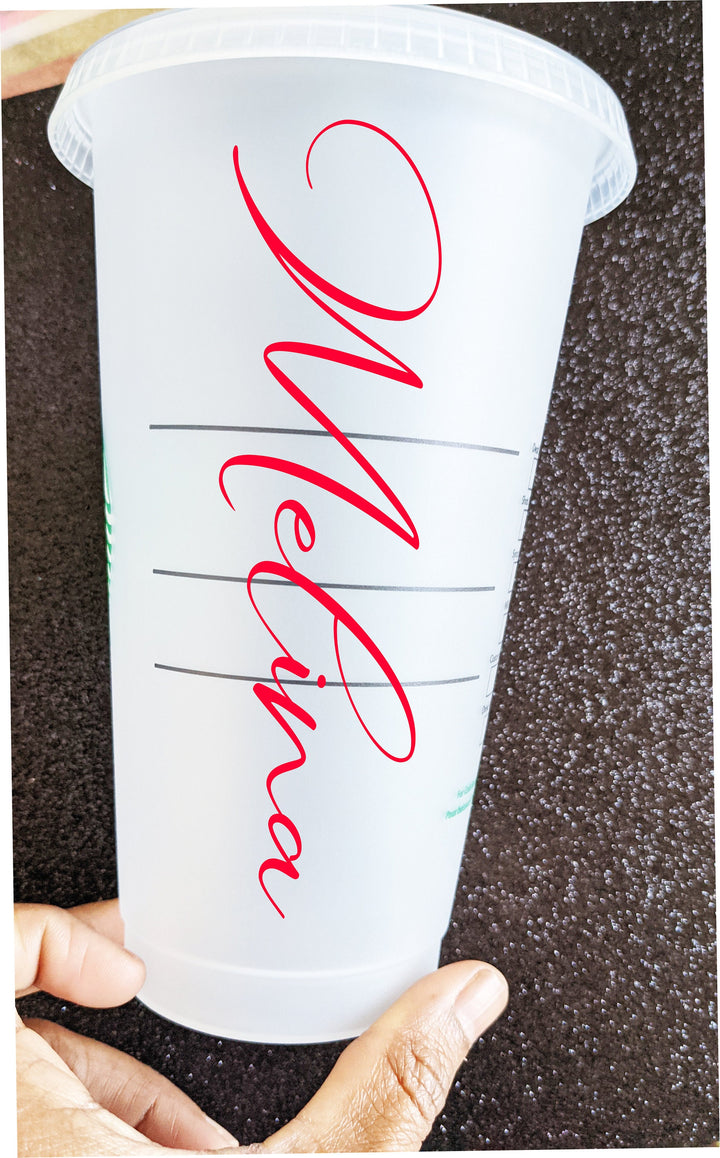 Personalized Name Starbucks Cup - Custom Tumbler with Name