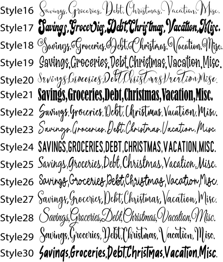 Budget binder A6 Cash envelope System Budget planner /A6 Starter organizing system Clearance Savings binder with cash envelopes