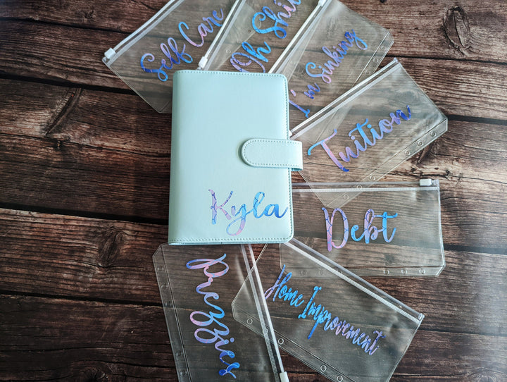 Budget binder A6 Cash envelope System Budget planner /A6 Starter organizing system Clearance Savings binder with cash envelopes