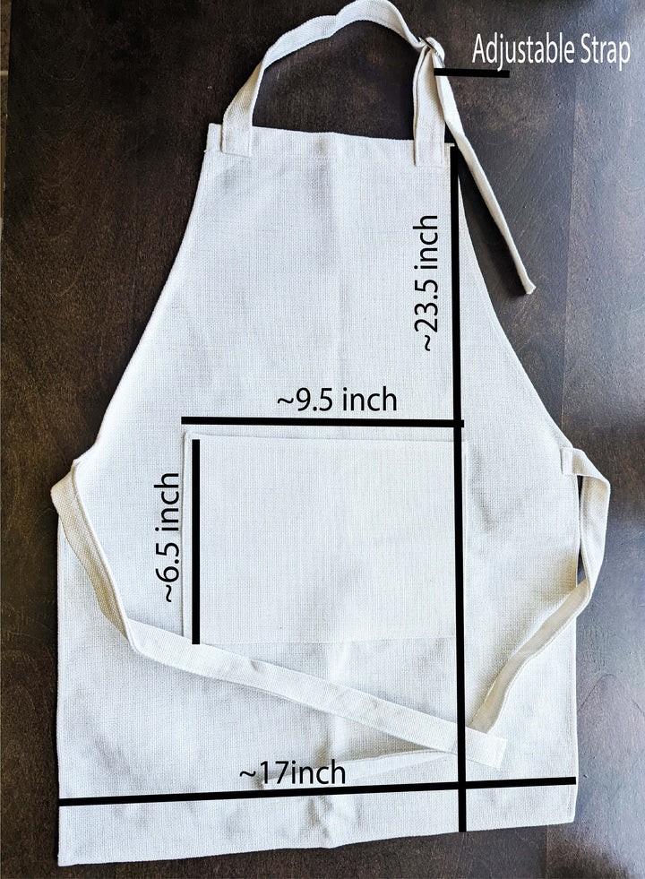 Personalized Kids Baking Apron Custom Kids Name Gift