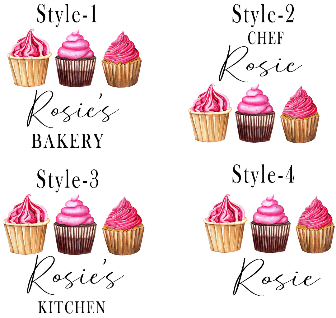 Personalized Family Apron Set for Adults & Kids