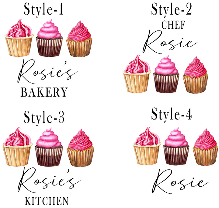 Personalized Family Apron Set for Adults & Kids
