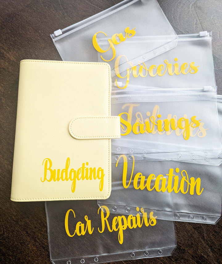 Budget binder A6 Cash envelope System Budget planner /A6 Starter organizing system Clearance Savings binder with cash envelopes