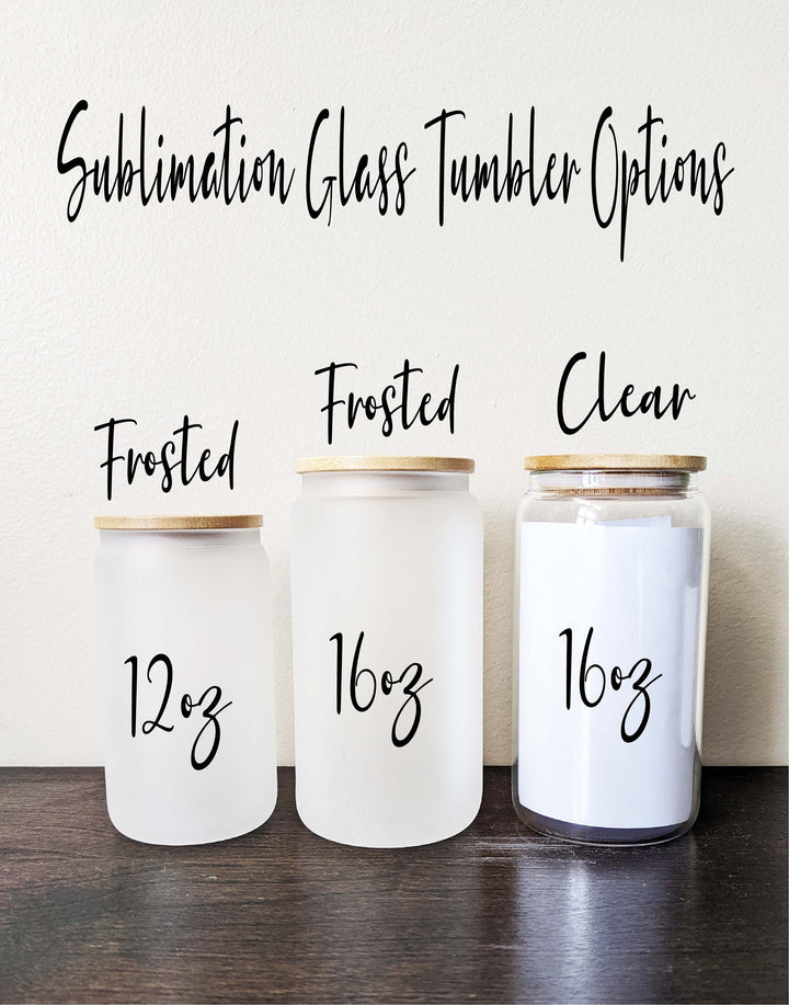 Be Kind Iced Coffee Glass Cups Positive Affirmation Tumblers
