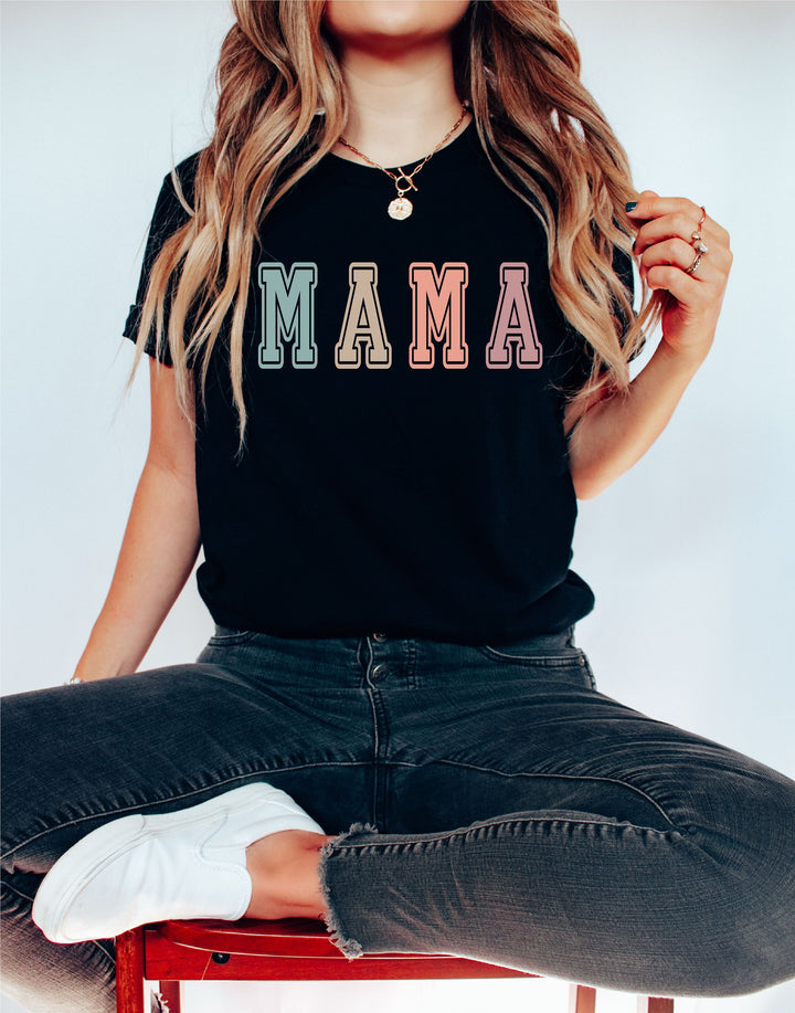 Mama shirt ,mom Shirt gift ,new mama gift shirt, cute mama shirt, Mothers day gift shirt , baby shower gift t shirt Announcement shirt