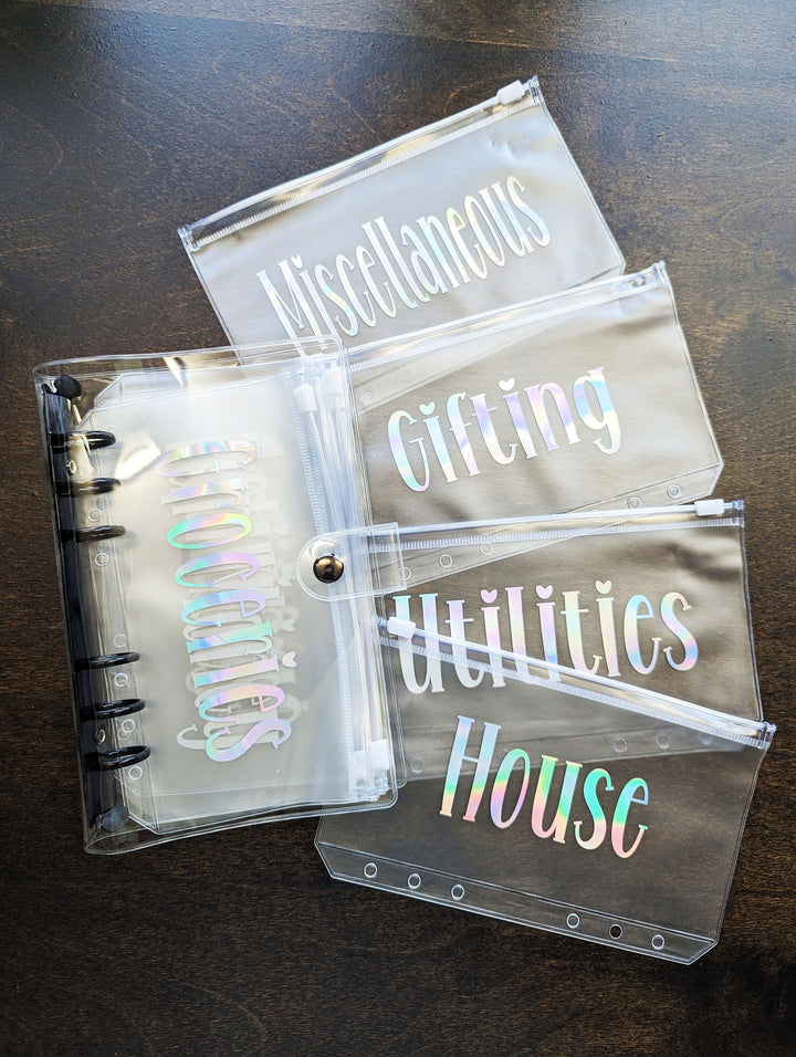 Budget binder a6 with envelopes Cash stuffing planner A6 Personalized Savings binder&nbsp;money stuffing planner Budget Organizer plastic binder