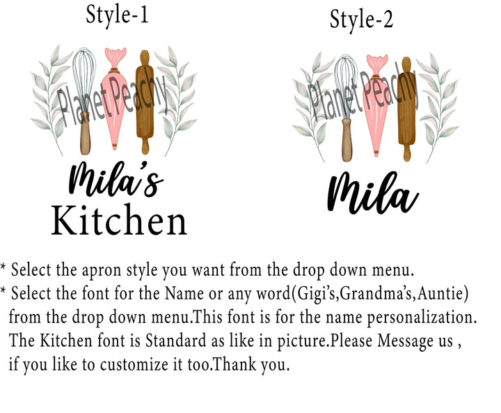 Personalized kitchen aprons Adult and Kids Custom birthday gift Custom baking Cooking apron with pockets adjustable Strap&nbsp;Women Apron