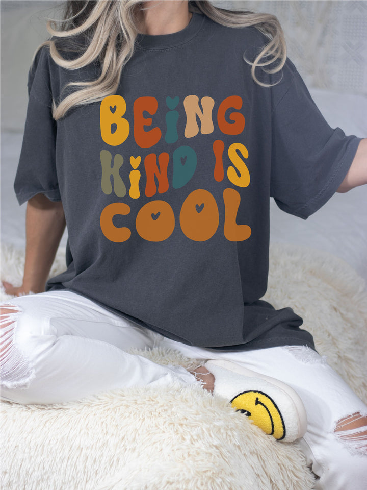 Being kind is cool t shirt ,Kindness shirt ,Retro Be kind Shirt, Inspirational kindness shirt, Retro being kind tee, Teacher kindness